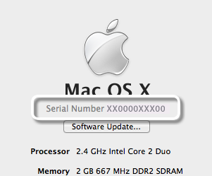 做个有才人之MacBook SN查询全攻略