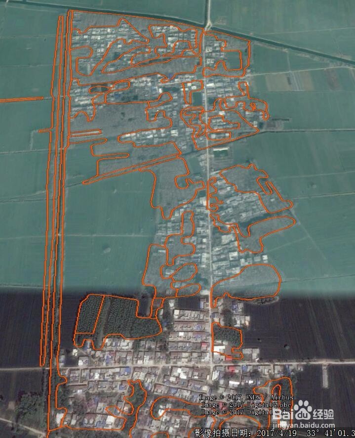 shp导入软件查看最新影像