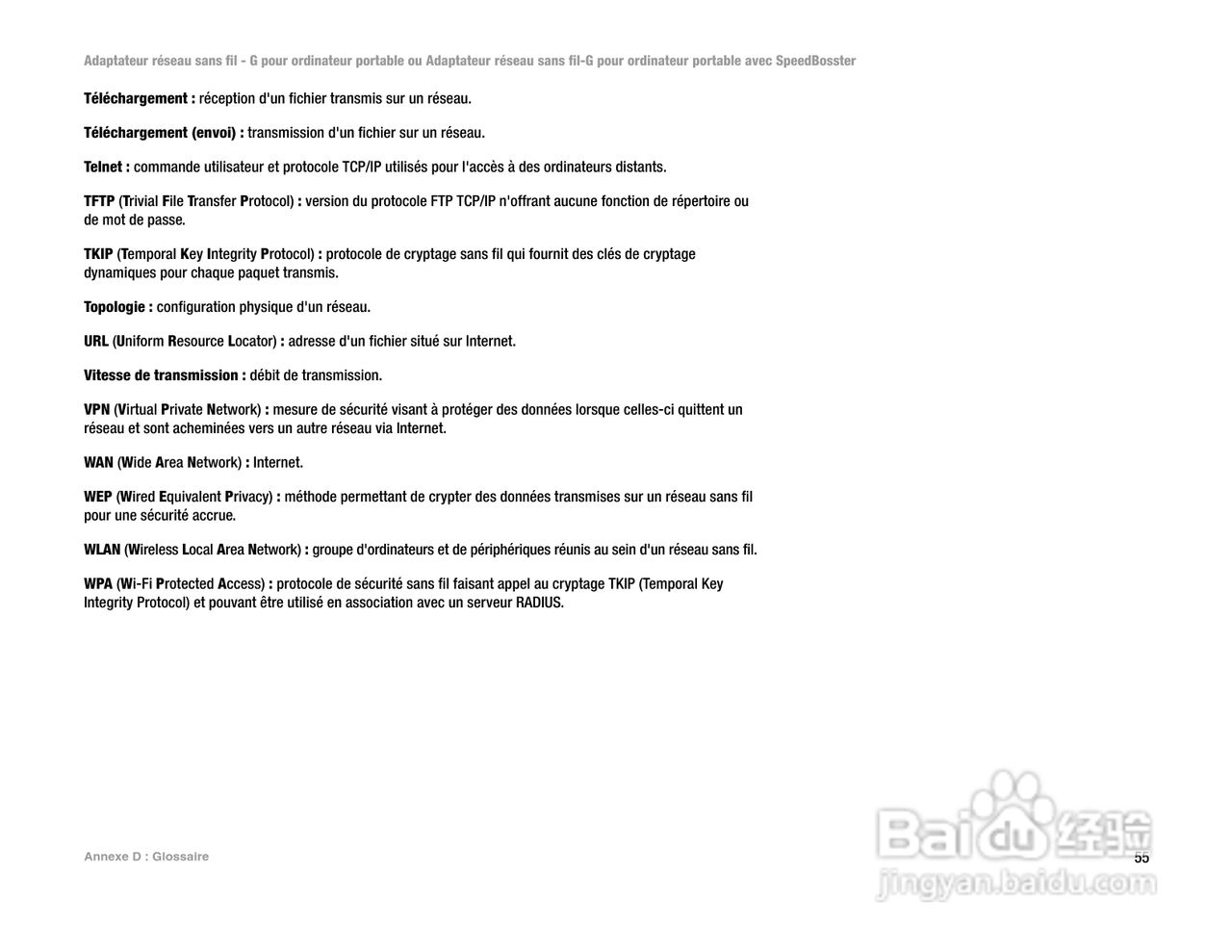 思科交换机WPC54GS(LA)型使用说明书:[30]