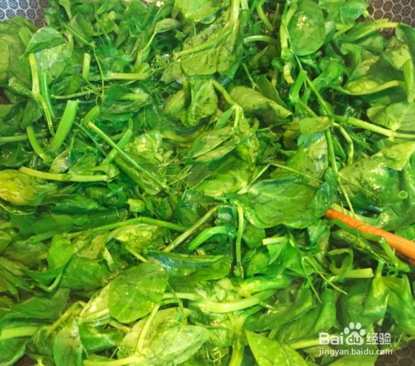 蒜蓉炒豌豆苗的做法