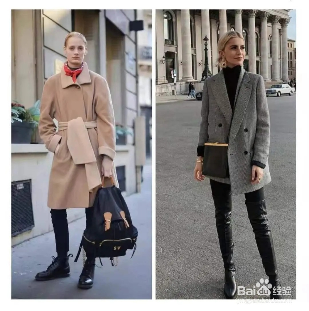 小个子女生的大衣穿搭法则，显高又好看