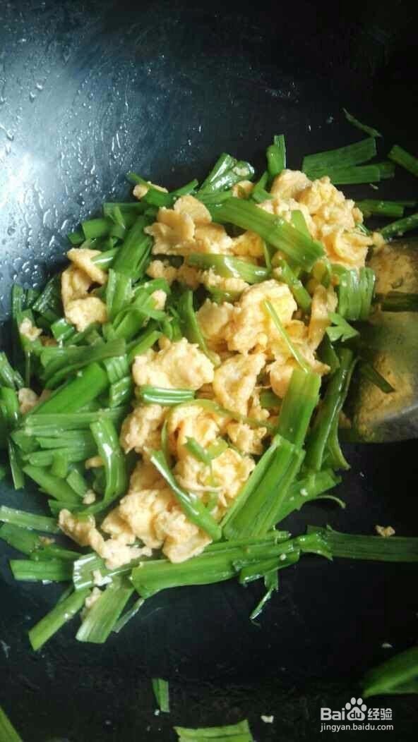 空心菜梗炒蛋,5分钟出锅，清热解毒，香辣开胃
