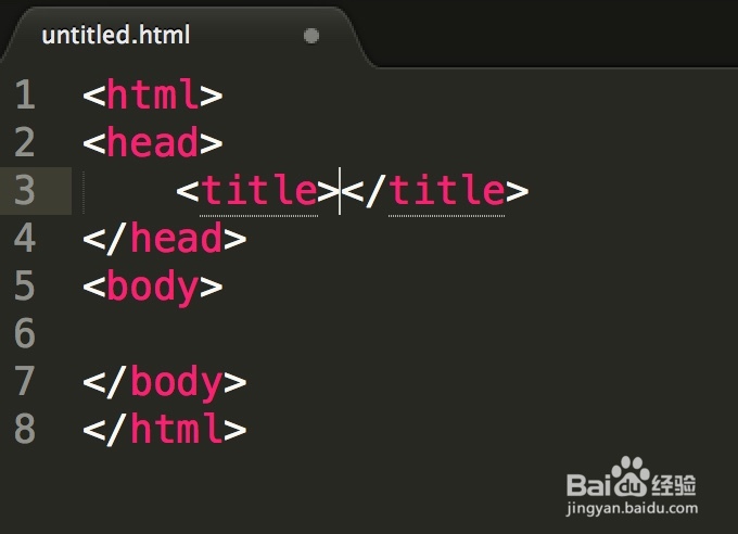 Sublime Text2 MAC版里怎么快熟创建网页骨架