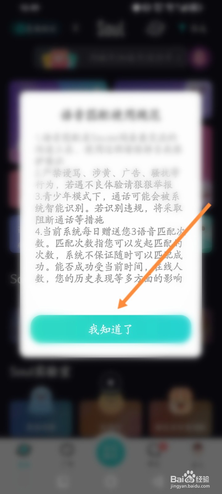 Soul软件怎么进行语音匹配