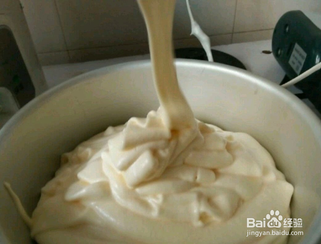 8寸戚风蛋糕的做法