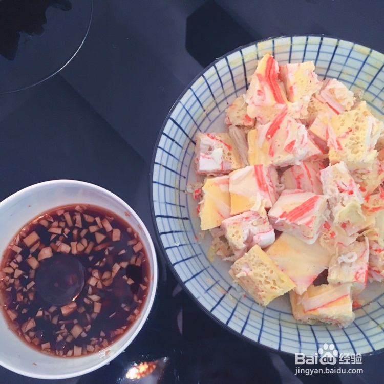 吃不胖的蟹肉棒蛋