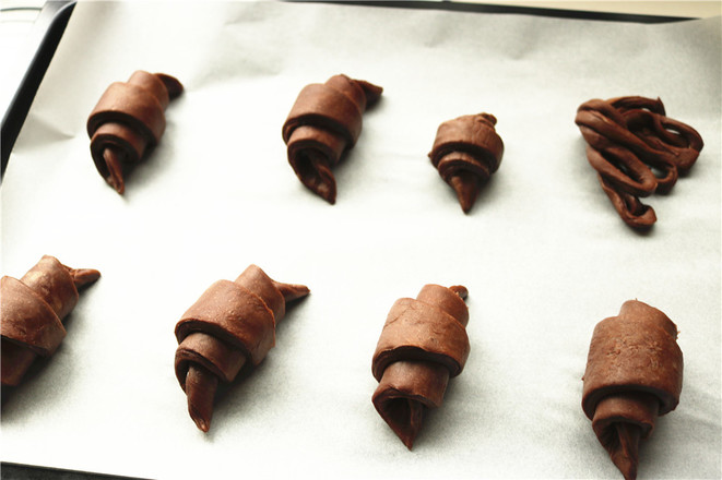 巧克力可颂的做法