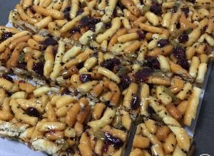 香甜可口蔓越梅沙琪玛的做法