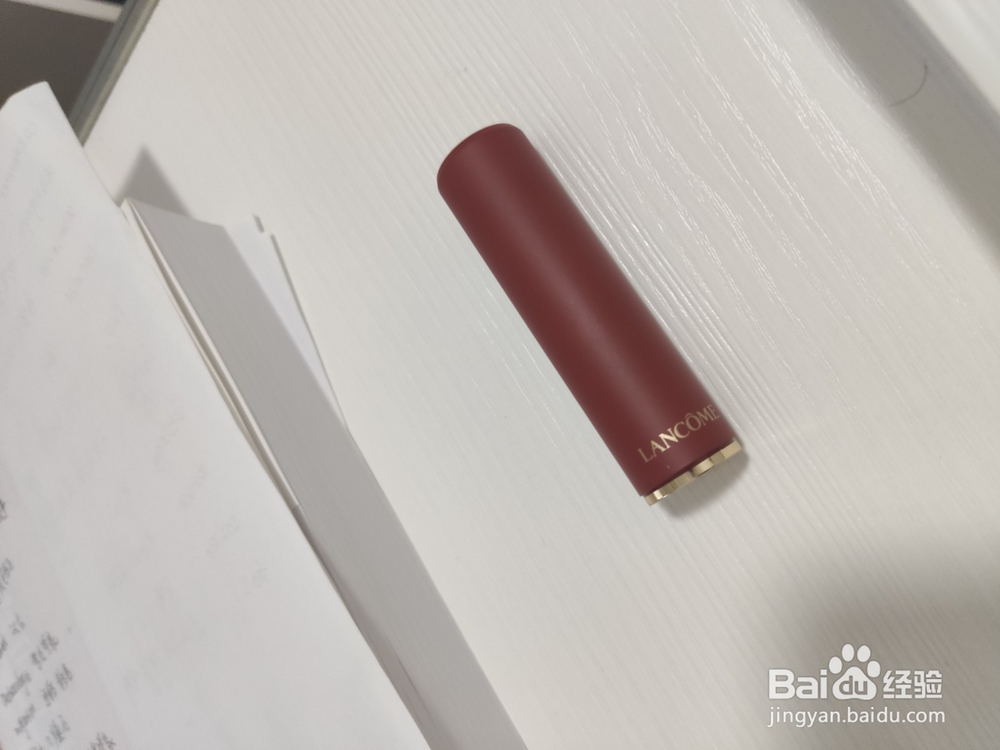 兰蔻口红怎么打开