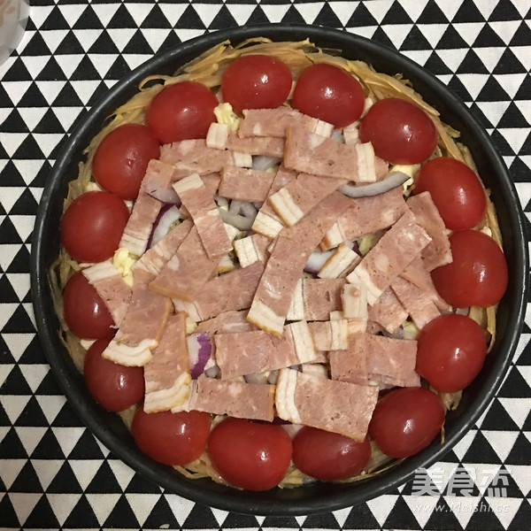 土豆丝培根披萨