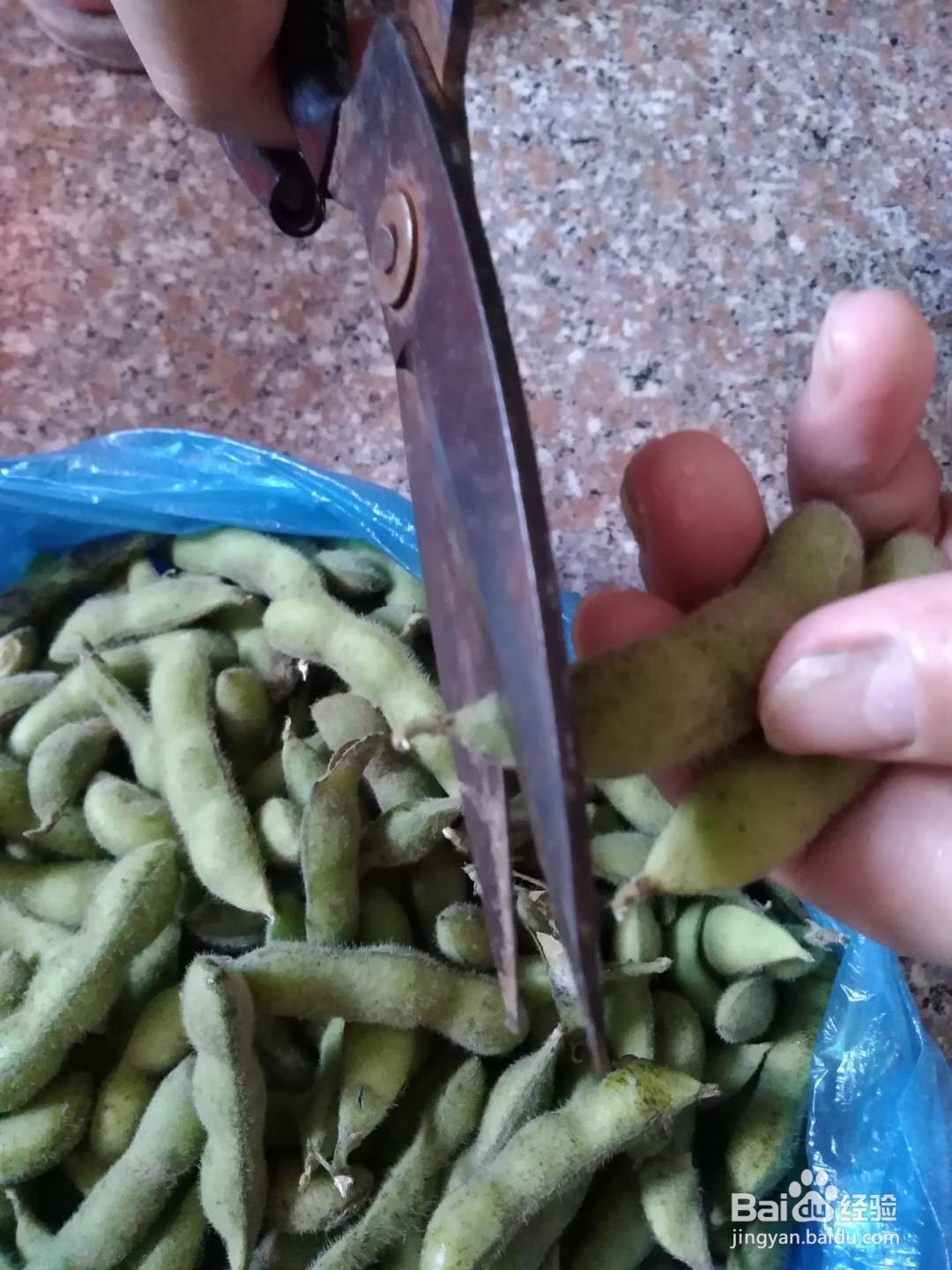 煮毛豆的做法