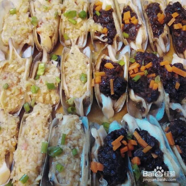 吃货美食-双蒸大蛏子!