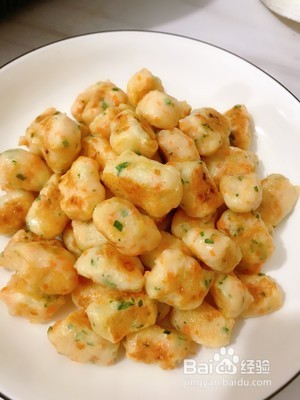 宝宝辅食鲜虾一口酥