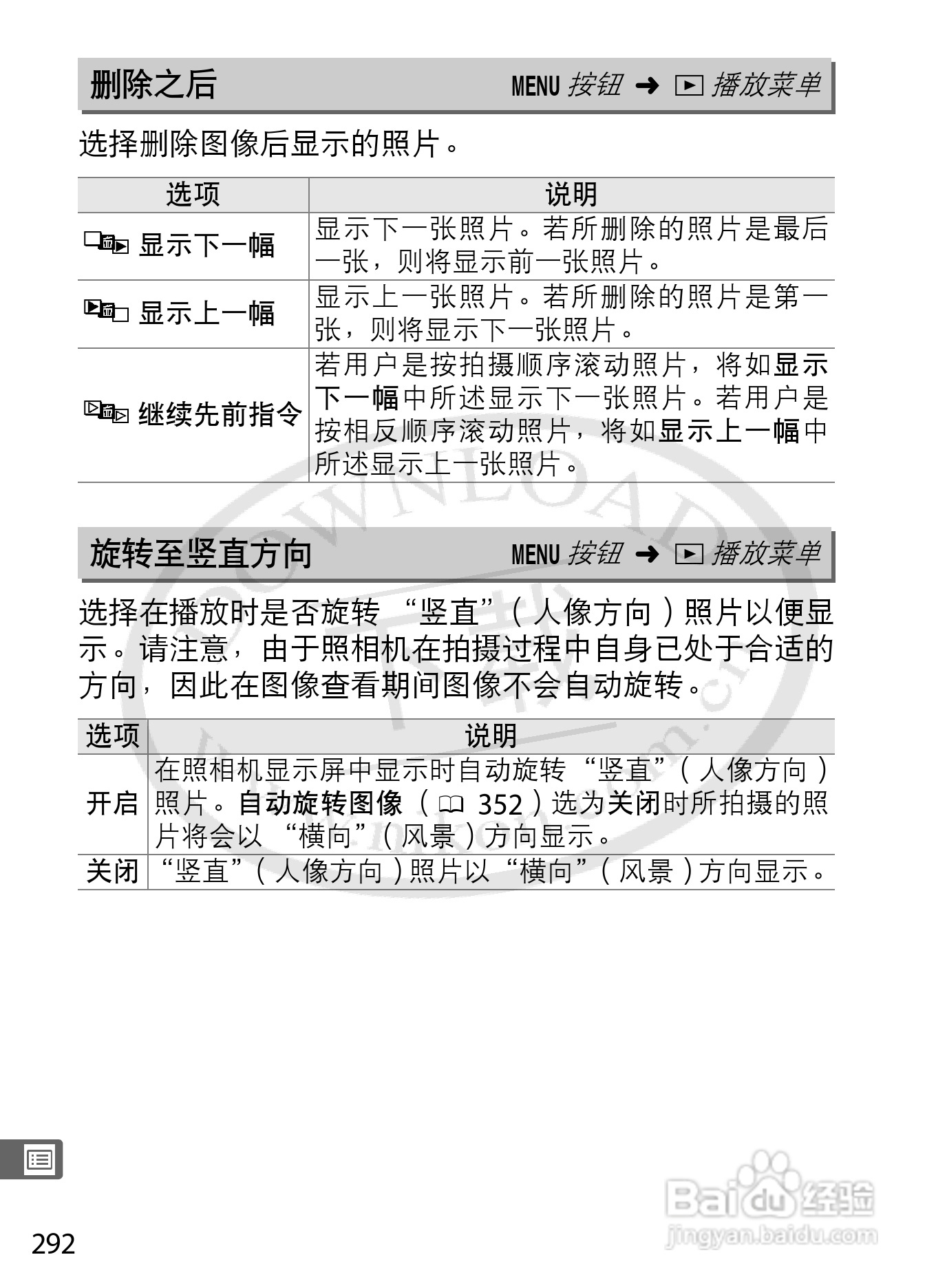 尼康D4数码相机使用说明书:[33]