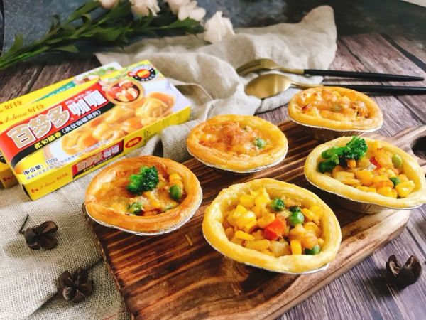 鳕鱼咖喱炒饭蛋挞