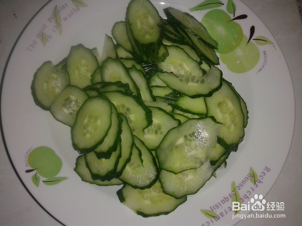 夏日菜——黄瓜片炒腊肠