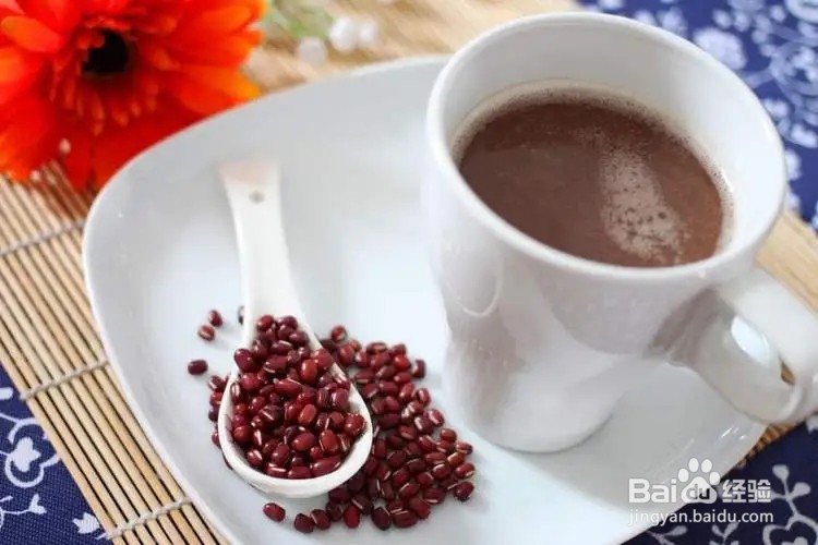 红豆碧根果豆浆