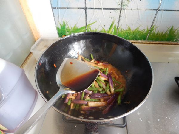 香辣茄子烧豆角