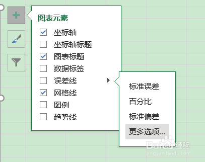 excel 2019 中如何用自定义误差作图？