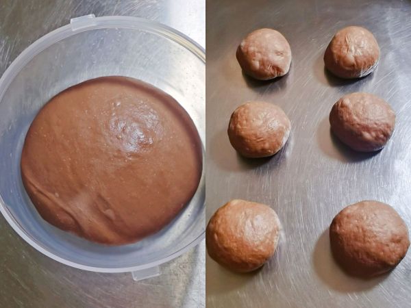 巧克力奶油小面包