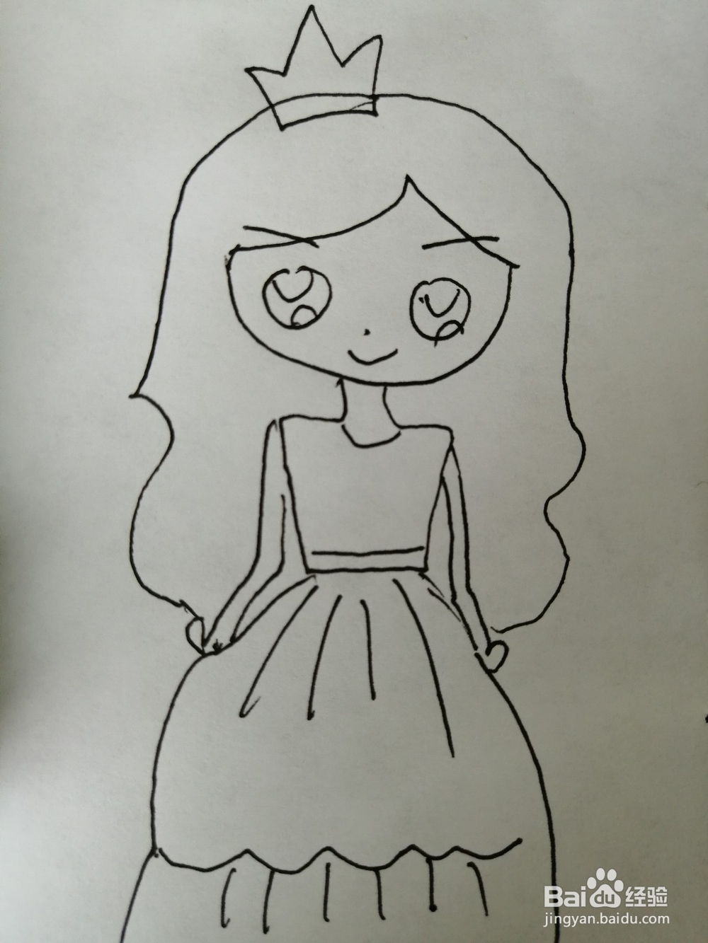 <b>漂亮的卡通小公主怎么画</b>