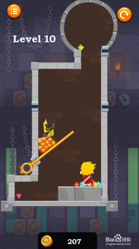 Adventures Of Knight的Level 10怎样通关？