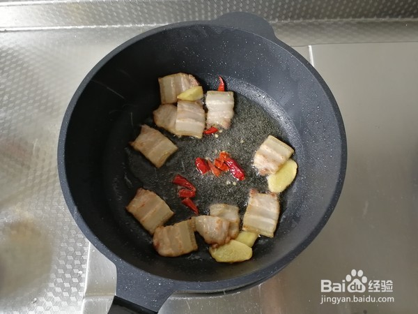酸辣包菜炒肉