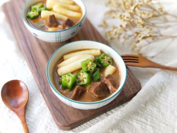 牛肉沙茶煨年糕(冬季你需要的暖与香)