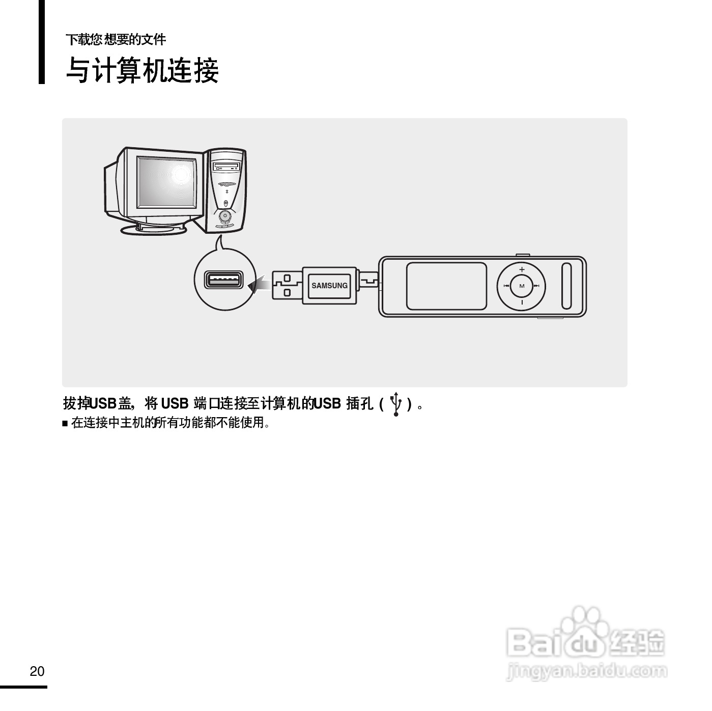 三星YP-E3数码影音使用说明书:[2]