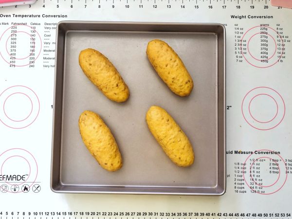 亚麻籽南瓜软欧包