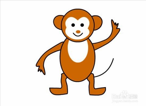 flash制作卡通猴子