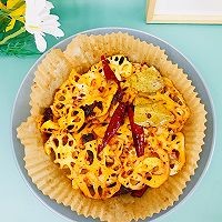 香辣藕片的做法