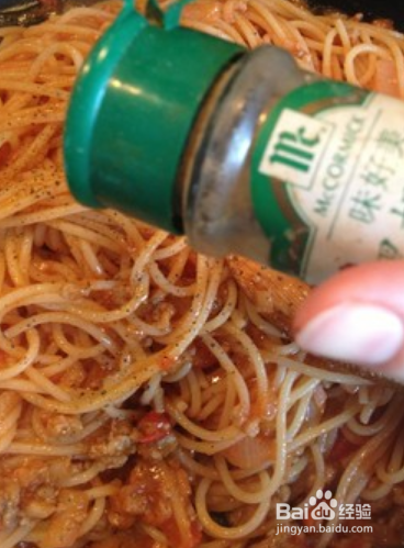 番茄肉酱意大利面的做法