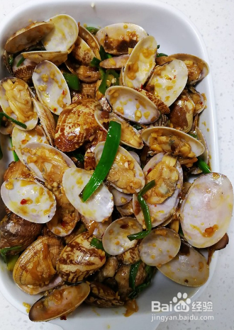 比饭店还好吃的爆炒花甲