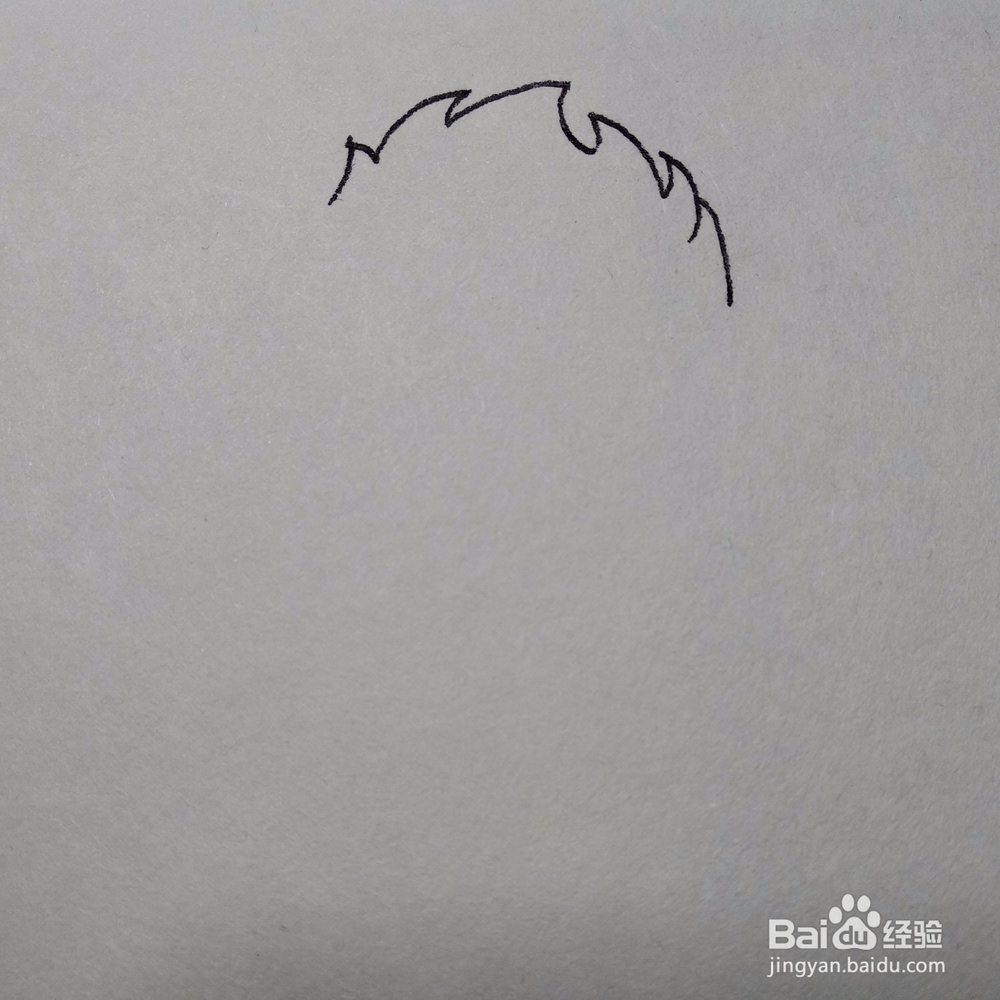 如何画技艺高超练飞腿的跆拳道黑带卡通简笔画