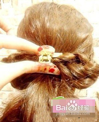 韩式花苞头发型diy图解花苞头扎发发型