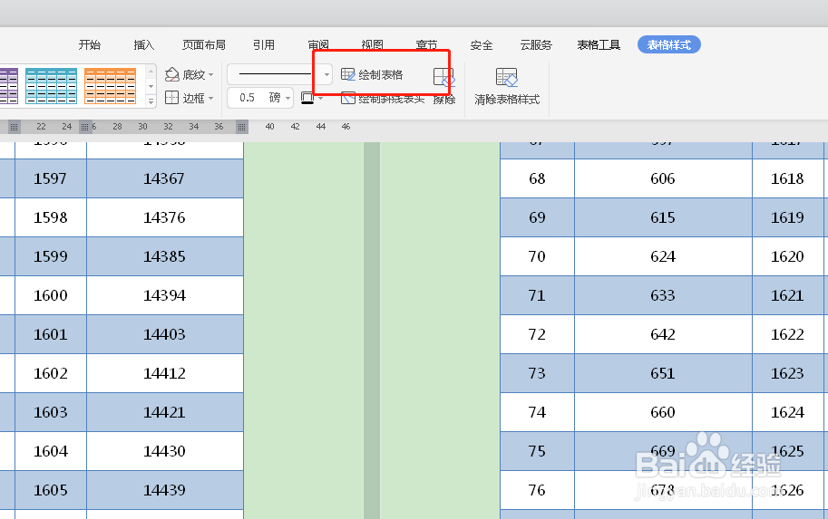如何在表格当中绘制斜线表头