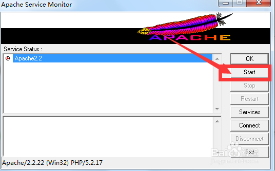 windows怎么启动apache