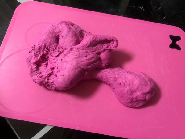 火龙果麻薯软欧包