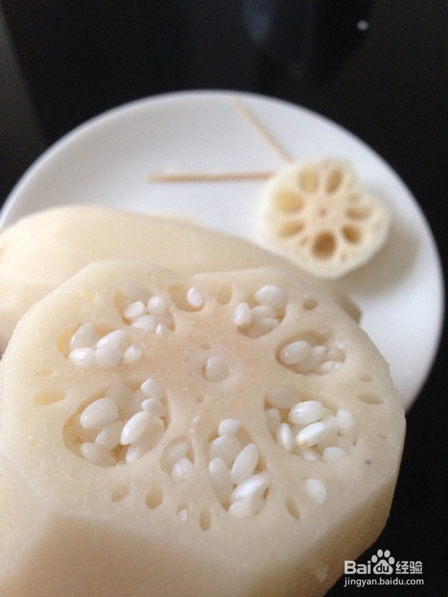 桂香甜糯藕的做法