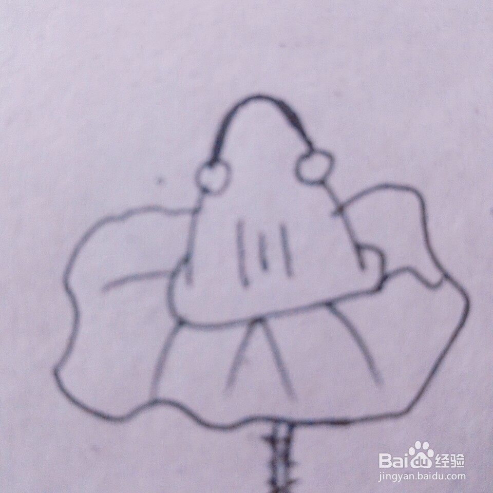 如何画简笔小青蛙