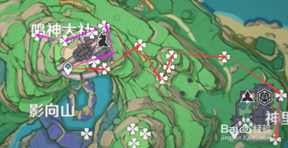 原神2.0绯樱绣球采集路线全攻略