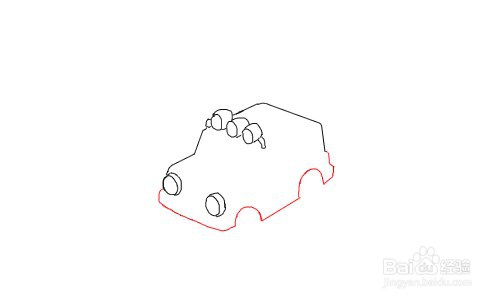 卡通汽车怎么画