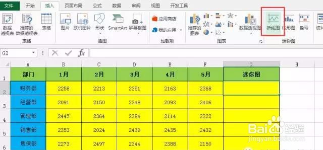 Excel:简单实用的迷你图,让你直观变化趋势!