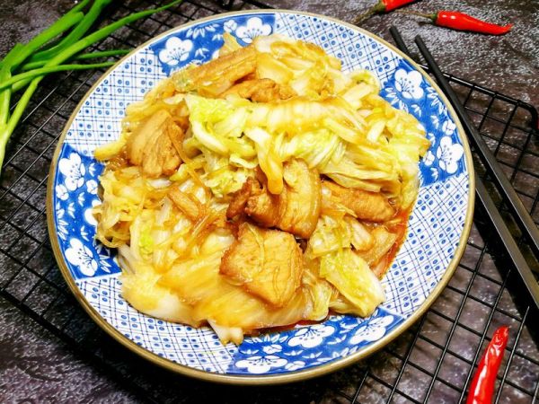 猪肉白菜炖粉条