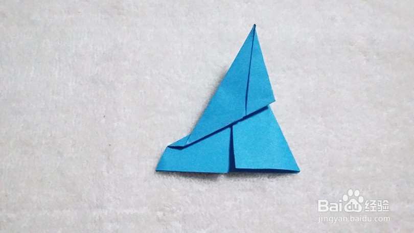 山岭的彩纸折法