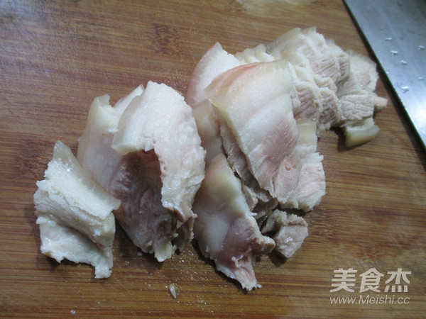 双椒回锅肉的做法