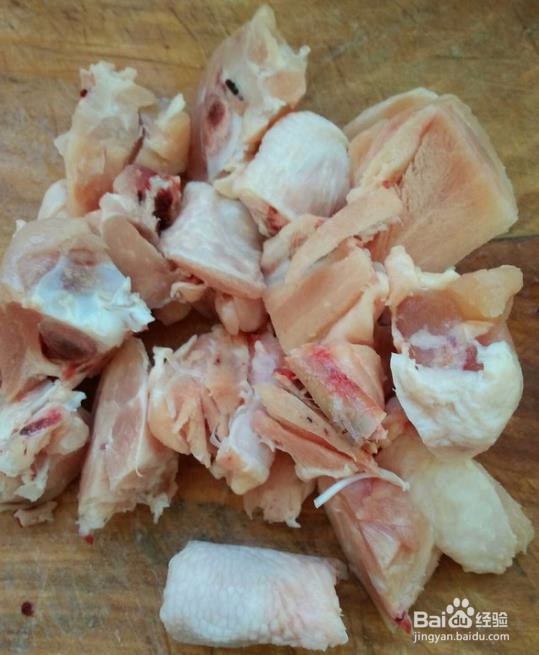 腐竹木耳烧鸡腿