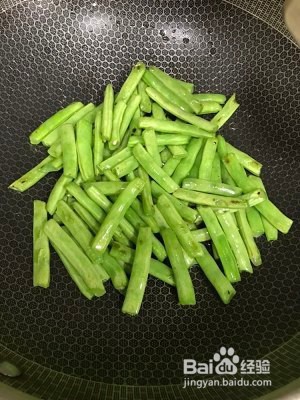 食补佳品四季豆的做法