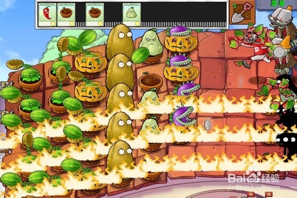 解锁植物大战僵尸迷你游戏。(你看他们像柱子)